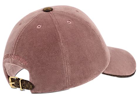 Louis Vuitton LV Touch Cap Pink in Cotton with Gold